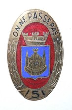 Insigne 151 régiment - insigne, du