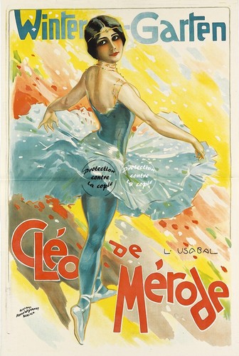 Cléo mérode ryos poster - ryos,