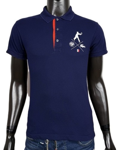 Polo homme bleu tennis lacoste - homme,