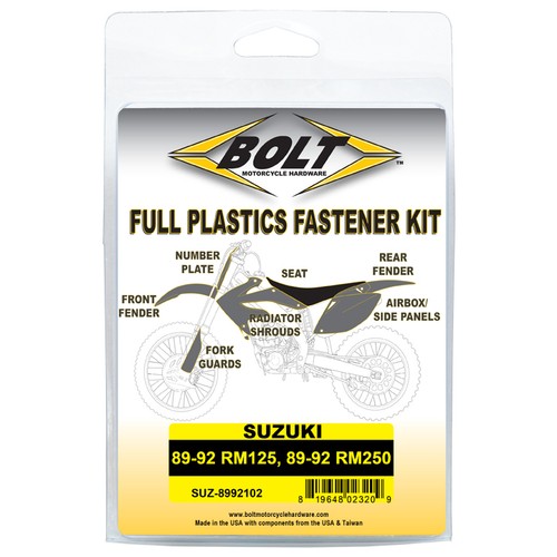 Kit visserie bolt - bolt, pour