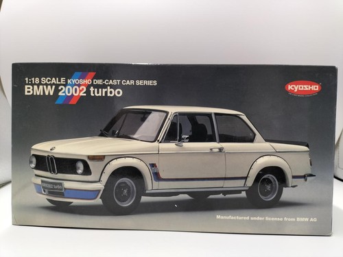 Kyosho bmw 2002 turbo - kyosho, 1/18