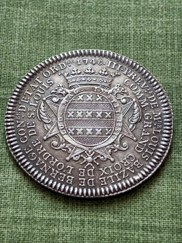 Jeton argent louis - louis, xv