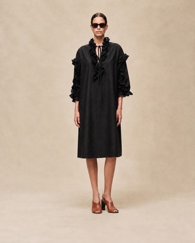 Robe noire coton zimmermann - noire,