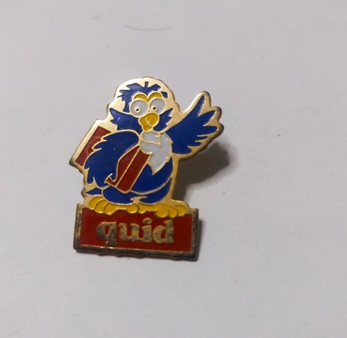 Pin livre quid - pin's, signé