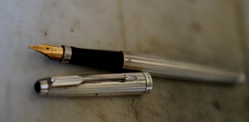 Stylo plume parker argent - plume,