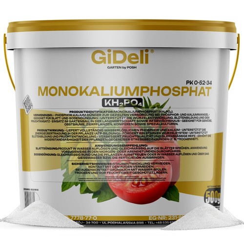 Phosphate monocalium 500g mkp - phosphate,