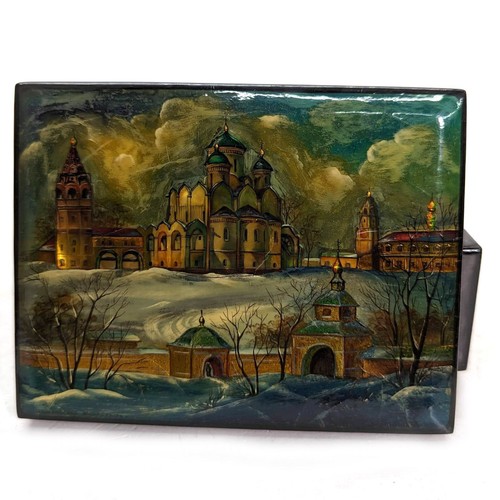 Boite laque russe - boite,