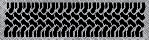Trace pneu noir - trace, 4x4