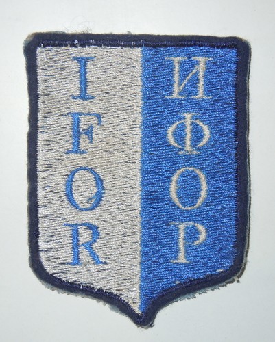 Insigne tissu ifor bosnie - -,