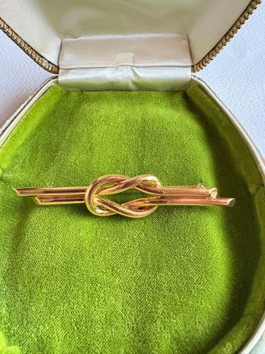 Broche nina ricci dorée - broche,