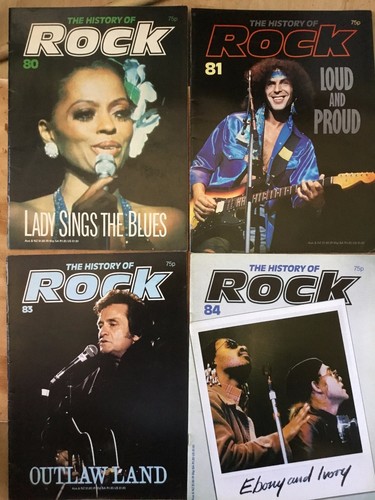 History rock mags 80 - of, x