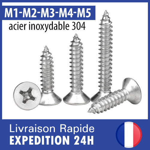 Vis bois m3 m4 tête - vis, m1