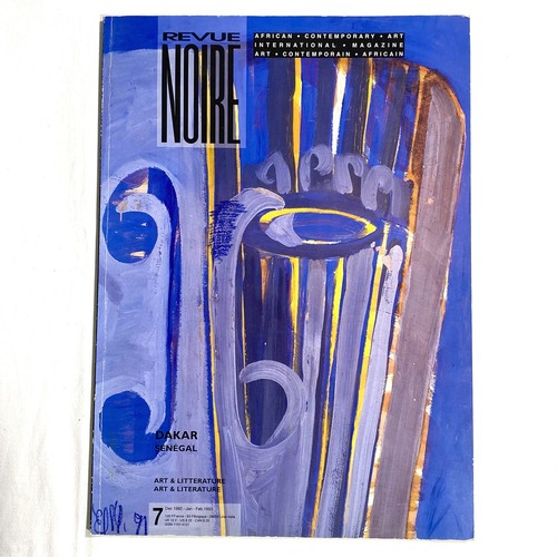 Rare magazine art - art, africain