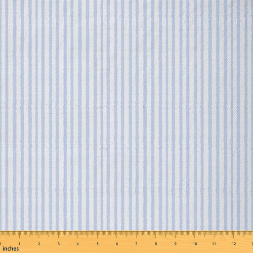 Stripes flannel fabric - fabric, by