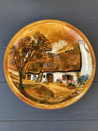 Assiette céramique fait main - assiette,