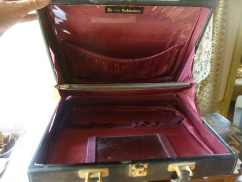 Valise toilette ancienne - ancienne, en