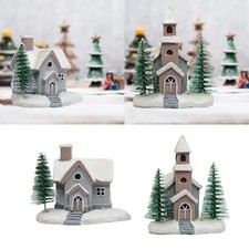 Figurine maison village - maison, de