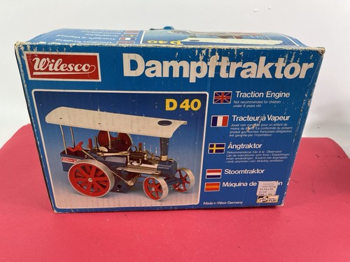 Wilesco d40 traction - traction, steam