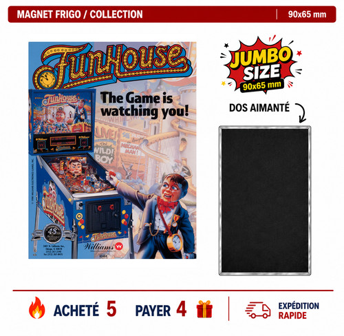 Magnet frigo fun - frigo, house