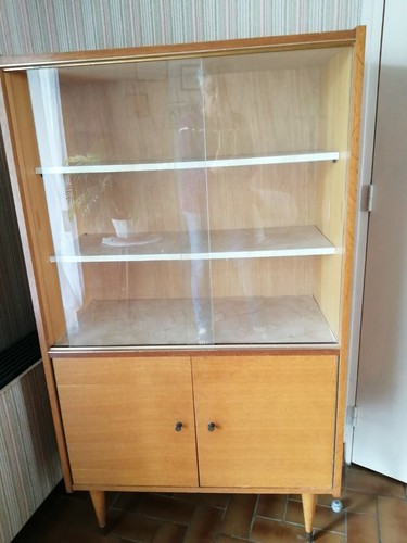 Meuble vitrine bibliothèque