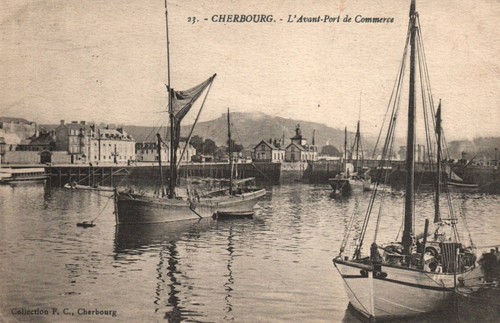Cpa cherbourg - 50,