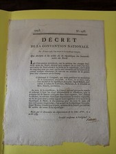 Vieux documents décret de - documents, :