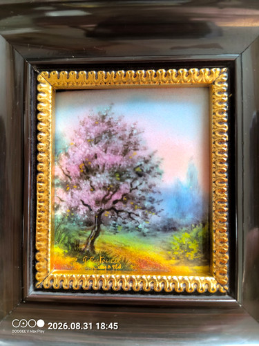 Tableau émaux limoges - en,