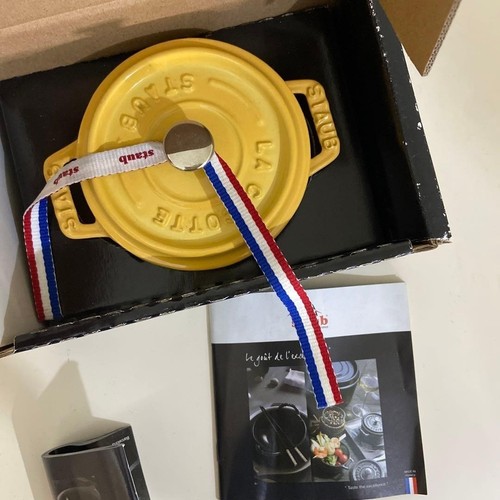Staub mini cocotte 10cm - , citron