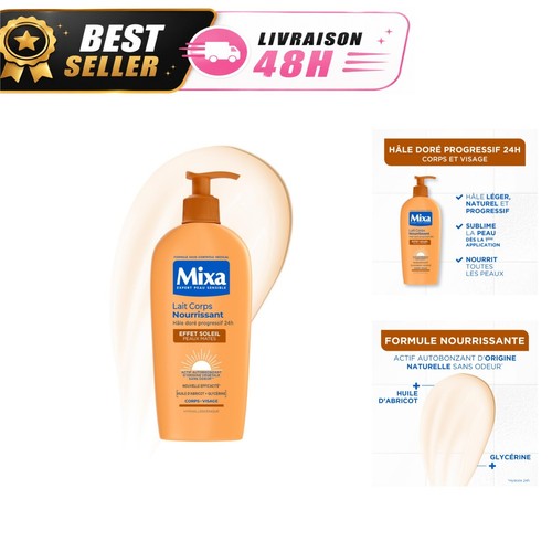 Mixa autobronzant lait - lait, corps