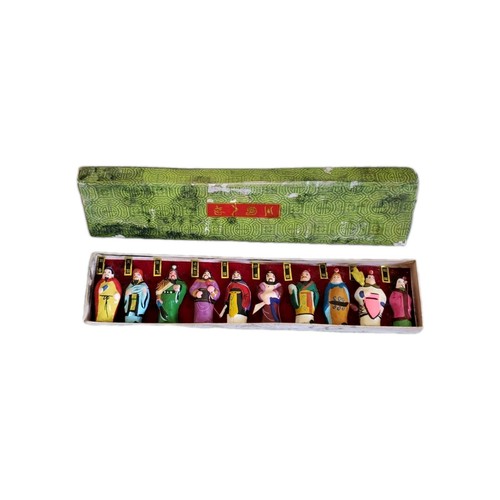 Boîte vintage figurines - vintage,
