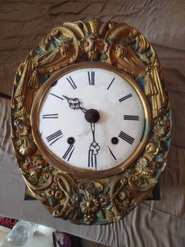 Horloge comtoise ancienne - horloge,
