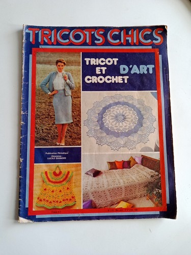 Magazine vintage 1981 tricots - magazine,