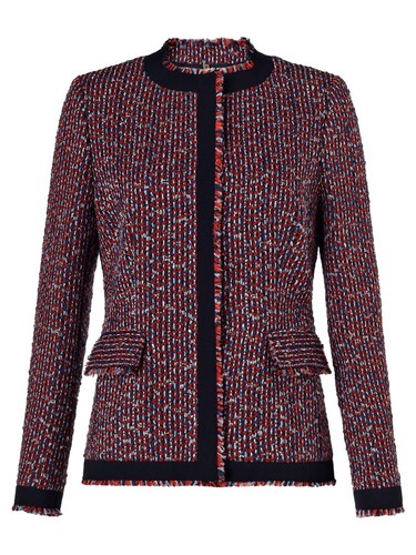 Veste sans col - femme, jigsaw