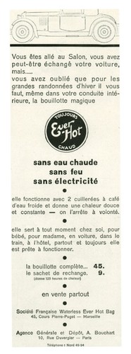 Publicité ancienne ever - publicité, hot