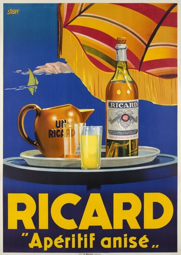 Affiche poster ricard - affiche,