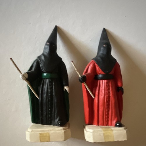 Lot santons capuchonnés - santons,