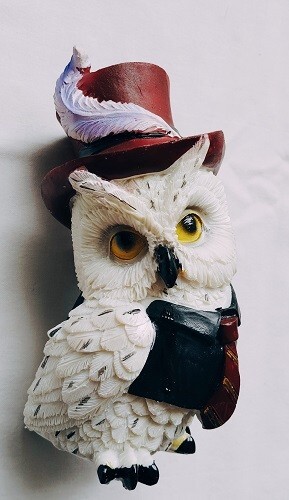 Chouette hibou steampunk cm - chouette,