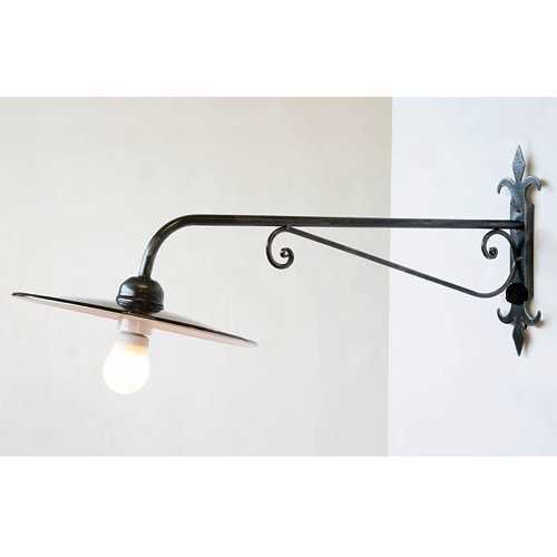 Lampe murale fer forgé - murale,