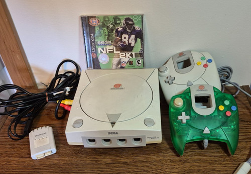 Sega dreamcast console white - dreamcast,
