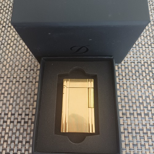 Briquet dupont plaqué - plaqué, or