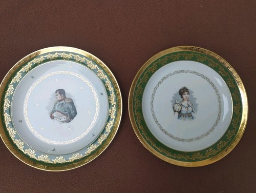Assiettes napoléon 1er - assiettes,