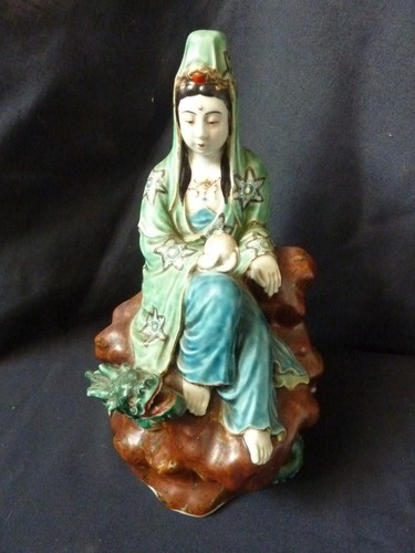 Statue porcelaine chinoise - statue,