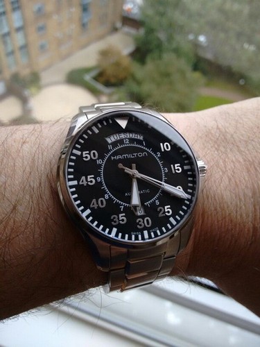 Hamilton khaki aviation pilot - khaki,
