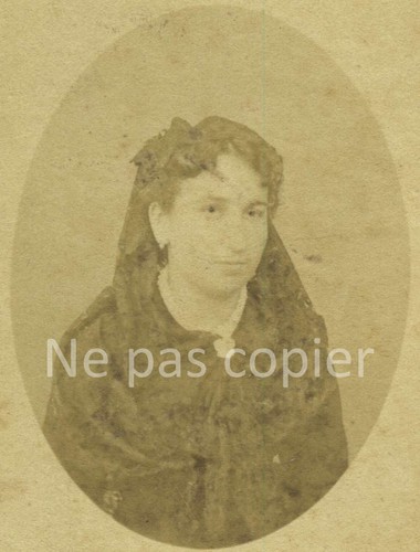 Femme vers 1880 cdv - femme,