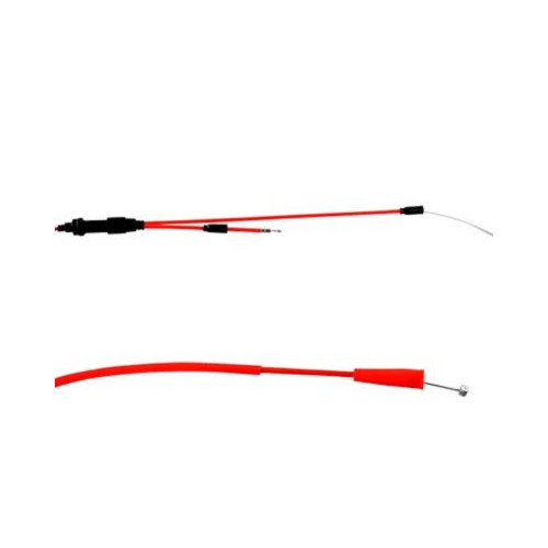 Cable gaz accelerateur rouge - cable,
