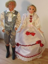 Poupée BARBIE Mattel de collection **Princes  SARAH et OLIVIER ** Modèle UNIQUE