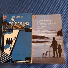 Marie Brunet Jean Claude Izzo Lot De 2 Livres J'ai Lu L'amour Adopte Bon Etat .