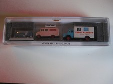 CIRQUE CIRCUS  ZIRKUS KERMISS KIRMES FUNFAIR LOT DE 3 VEHICULES BREKINA AU 1/87 