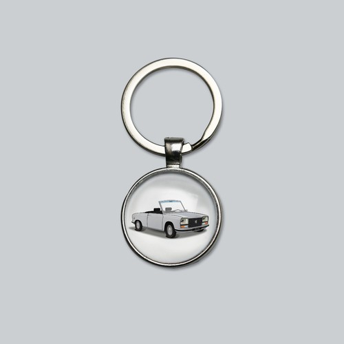 Porte clés peugeot 304 - porte-clés,