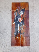 Ancien carreaux chasse henriot - ancien,